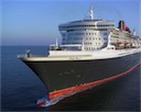 The biggest passenger liner ever built, Cunard Line's new flagship, Queen Mary 2, returned from successful sea trials off the Brittany coast today. The $780-million vessel features luxurious accommodations for 2,620 passengers, the only planetarium at sea, 10 dining venues and a Canyon Ranch health spa. The successful trials put QM2 right on schedule for her January 12 Maiden Voyage from Southampton, England, to Fort Lauderdale, Florida. (PRNewsFoto)